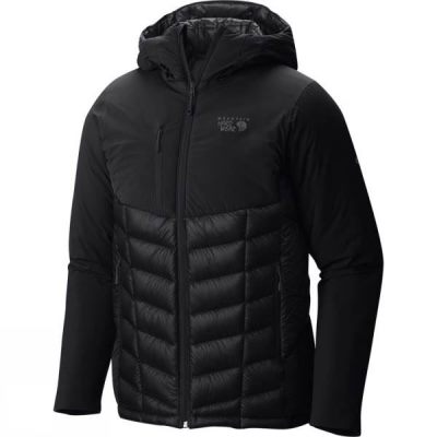 Mountain Hardwear Supercharger Insulated - Férfi Dzseki - Fekete (Magyarország WFR694357)